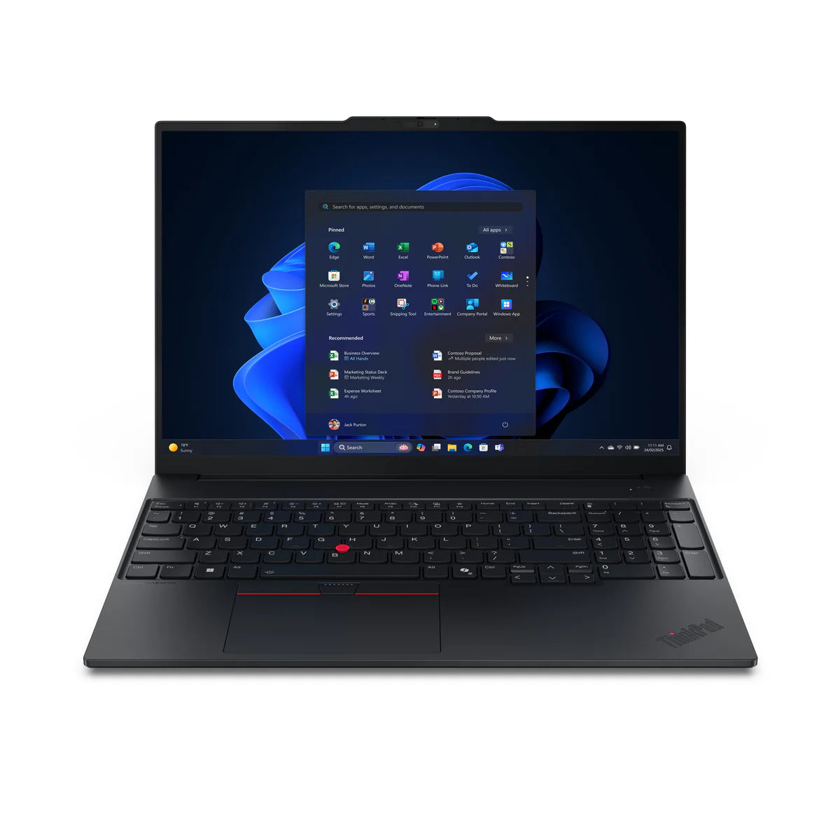 Lenovo ThinkPad E16 Gen 3 (2024) – Core Ultra 7 255H, Arc 140V, 16GB RAM, 512GB SSD, 16″ WUXGA