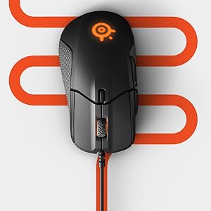 SteelSeries Rival 310 – TrueMove3 Optical Gaming Mouse, 12,000 CPI, 6 Programmable Buttons, RGB