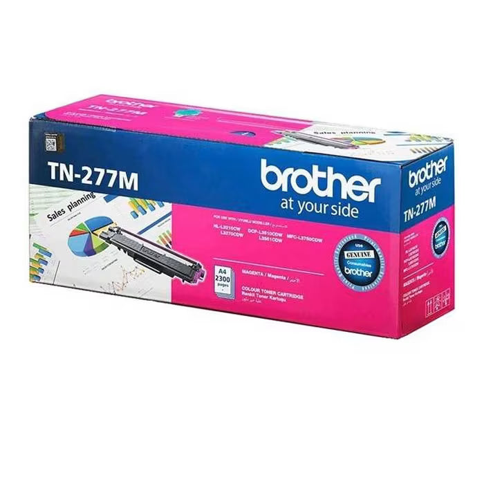 Brother TN-277 Black Original Toner – Genuine Brother High-Quality Printing