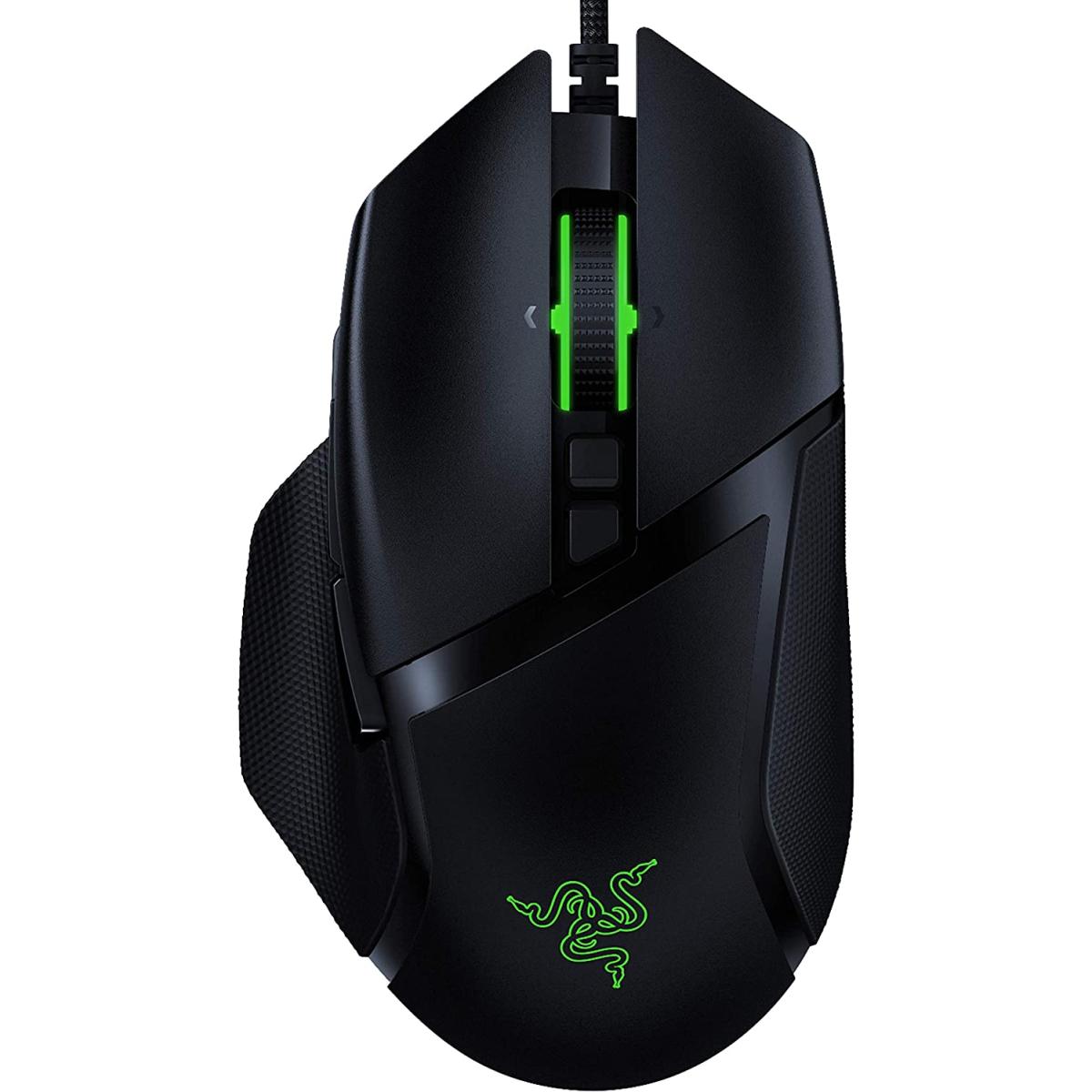 Razer Basilisk V2 – Wired Gaming Mouse, 20,000 DPI, 11 Programmable Buttons, RGB Chroma