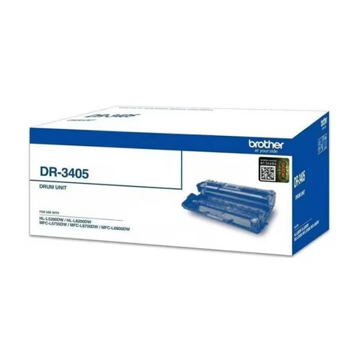 Brother DR-3405 Black Original Drum Unit – Genuine Brother Laser Drum