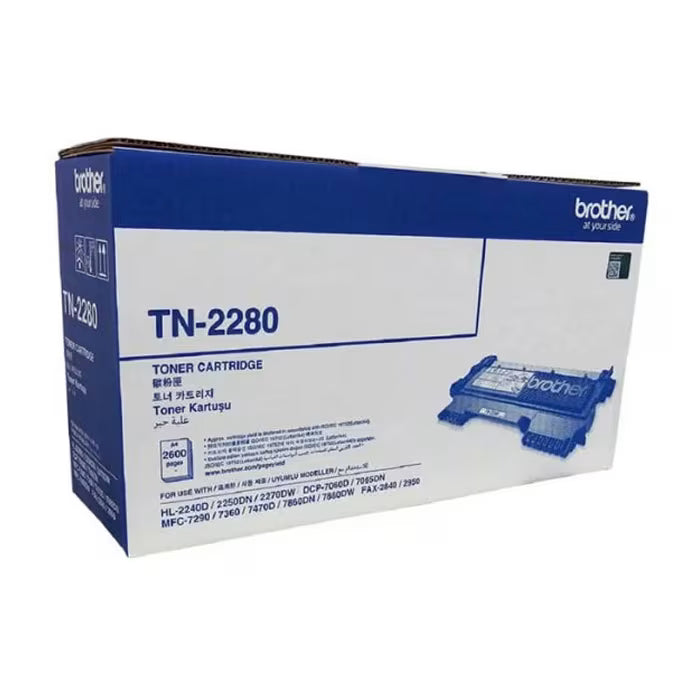 Brother TN-2280 Black Original Toner – Genuine Brother Cartridge