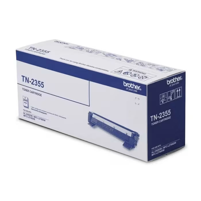Brother TN-2355 High Yield Black Original Toner – Genuine Brother Cartridge