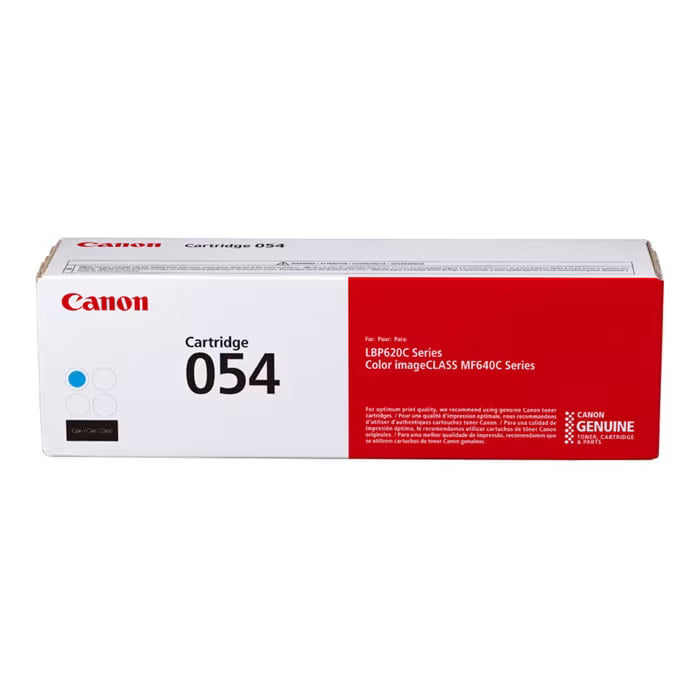 Canon 054 Cyan Original Toner Cartridge – Genuine Canon Laser Toner