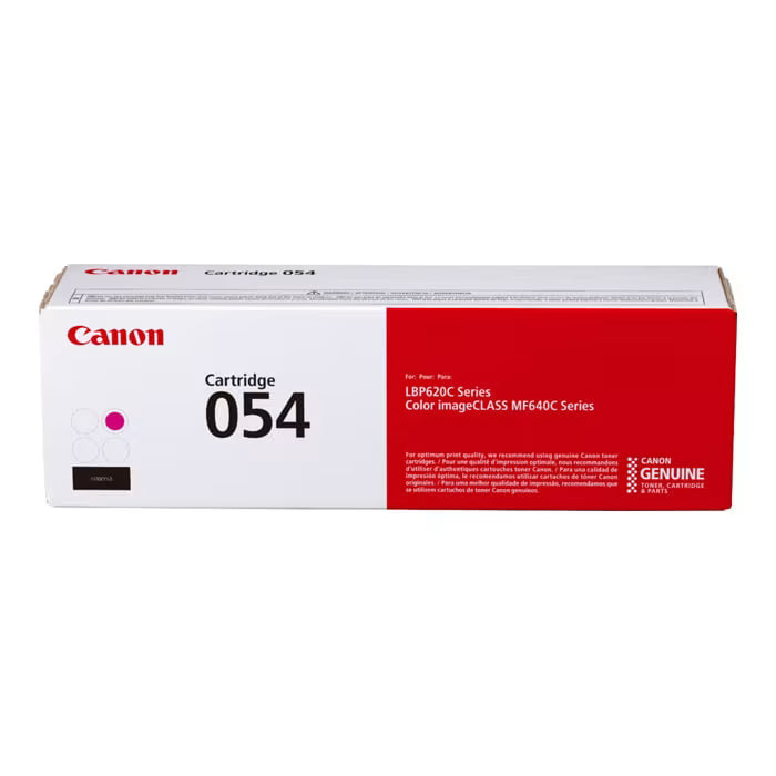 Canon 054 Magenta Original Toner Cartridge – Genuine Canon Laser Toner