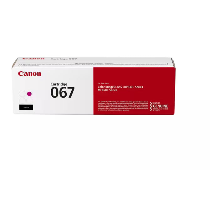 Canon 067 Magenta Original Toner Cartridge – Genuine Canon Laser Toner