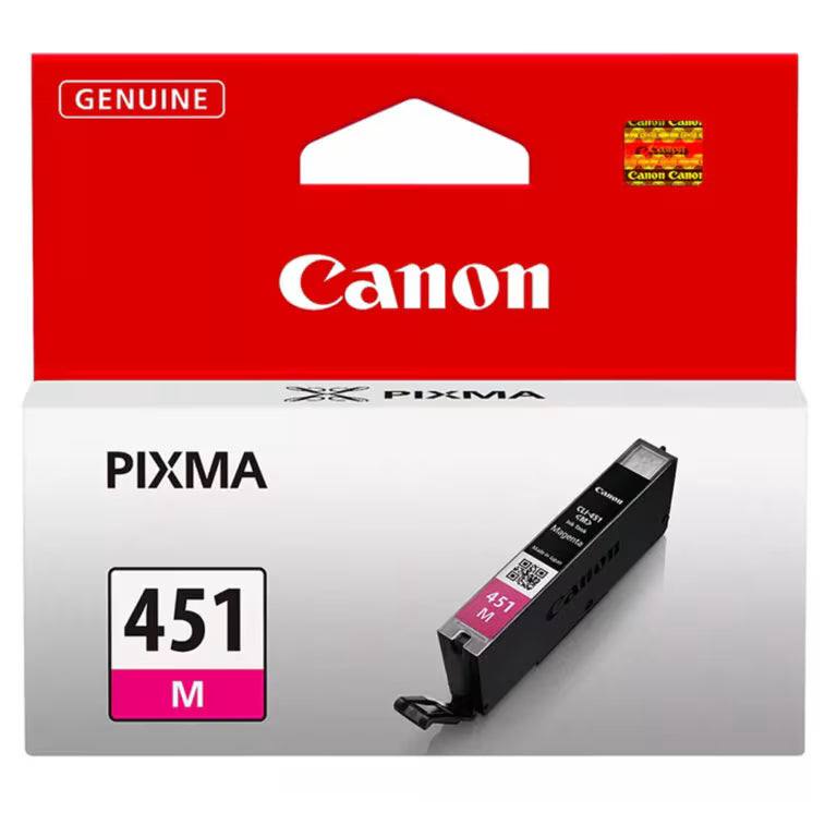 Canon CLI-451M Magenta Ink Cartridge (6525B001AA) – Genuine Canon Ink