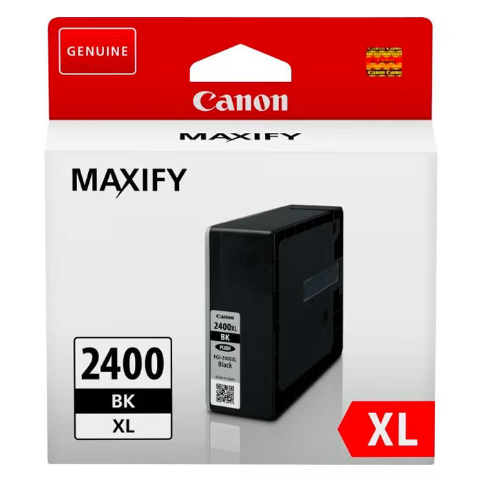 Canon PGI-2400XL Black Original Ink Cartridge – High Yield Genuine Canon Ink