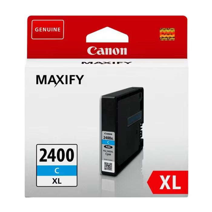 Canon PGI-2400XL Cyan Original Ink Cartridge – High Yield Genuine Canon Ink