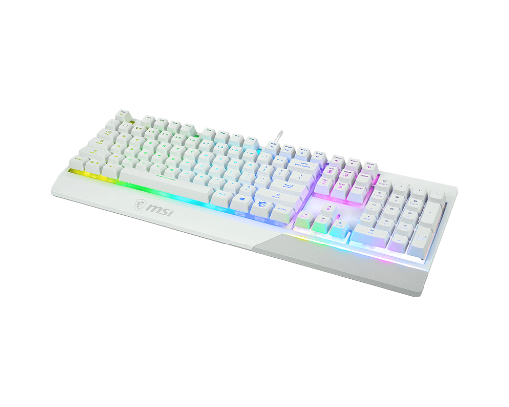 MSI Vigor GK30 – RGB Gaming Keyboard, Mechanical-like Membrane, Water-Resistant, Black
