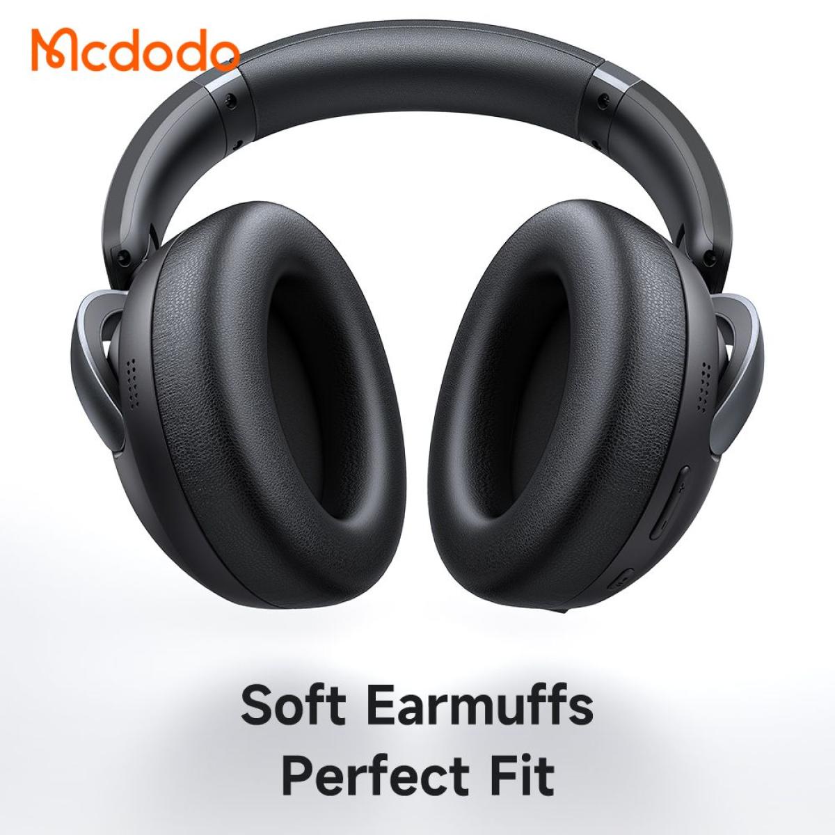 McDodo HP-1400 – Bluetooth 5.3 Headset with Active Noise Cancelling, 70H Playtime, 40mm Drivers