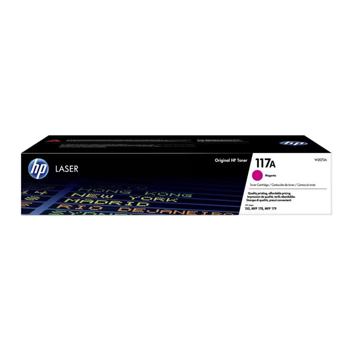 HP 117A Magenta Original Toner Cartridge (W2073A) – Genuine HP Toner