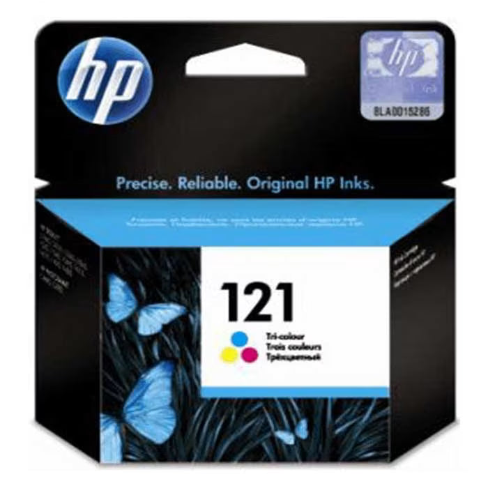 HP 121 Tri-color Original Ink Cartridge (CC643HE) – Genuine HP Ink