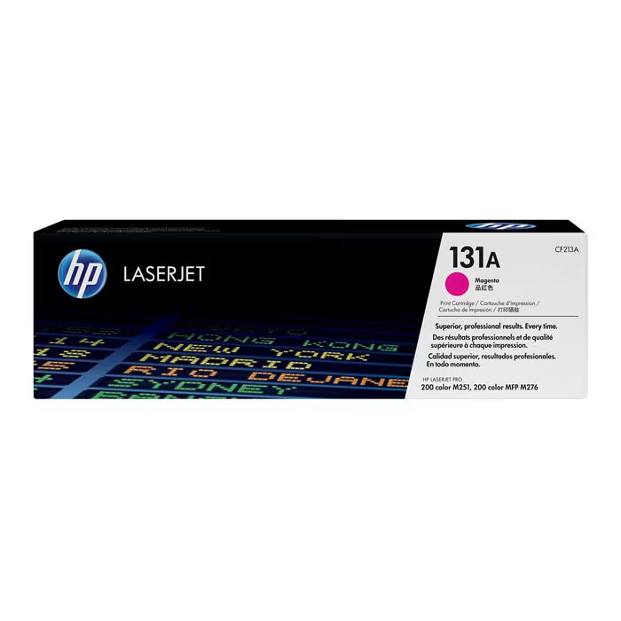 HP 131A Magenta Original Toner Cartridge (CF213A) – Genuine HP LaserJet Toner