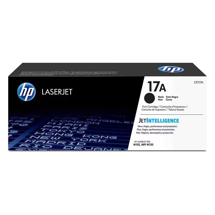 HP 17A Black Original Toner Cartridge (CF217A) – Genuine HP Toner