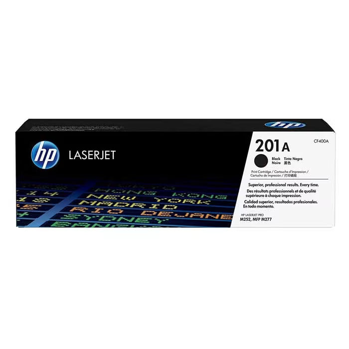 HP 201A Black Original Toner Cartridge (CF400A) – Genuine HP Toner
