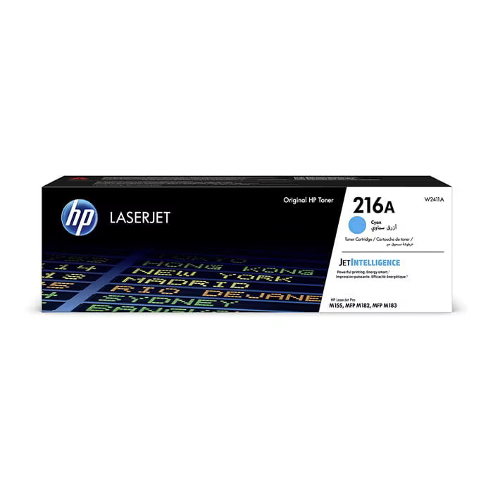 HP 216A Cyan Original Toner Cartridge (W2411A) – Genuine HP Toner