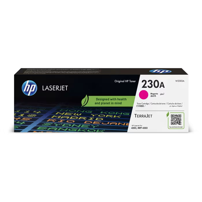 HP 230A Magenta Original Toner Cartridge (W2303A) – Genuine HP Printing