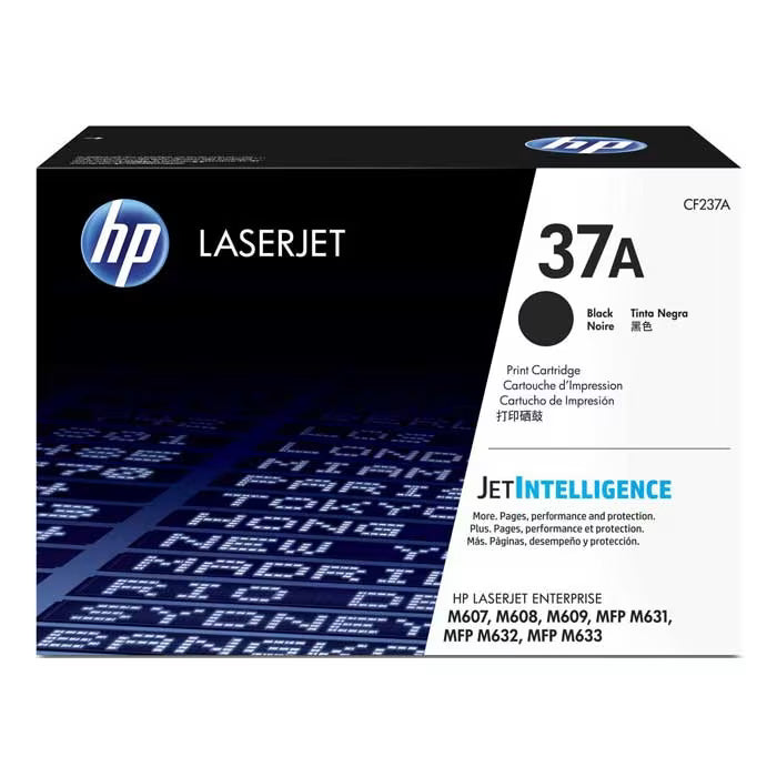 HP 37A Black Original Toner Cartridge (CF237A) – Genuine HP Toner