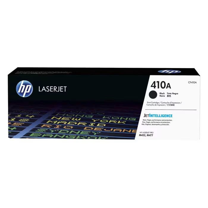 HP 410A Black Original Toner Cartridge (CF410A) – Genuine HP Toner