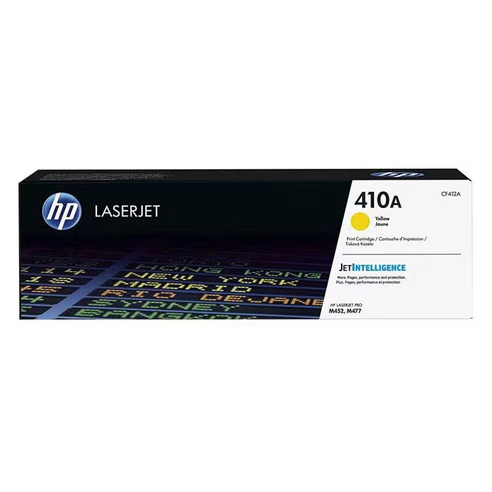 HP 410A Yellow Original Toner Cartridge (CF412A) – Genuine HP Toner