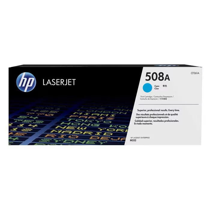 HP 508A Cyan Original Toner Cartridge (CF361A) – Genuine HP Toner