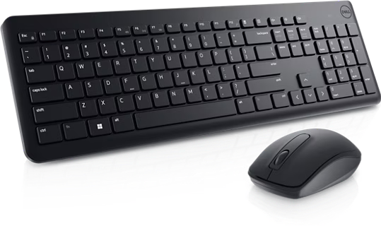Dell KM3322W – Wireless Keyboard and Mouse Combo, Spill-Resistant, 36 Month Battery Life, Quiet Keys