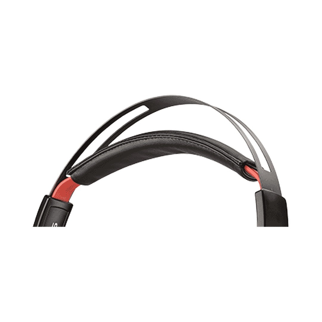Poly Blackwire 5220 Stereo USB-C Headset with 3.5mm and USB-A Adapter