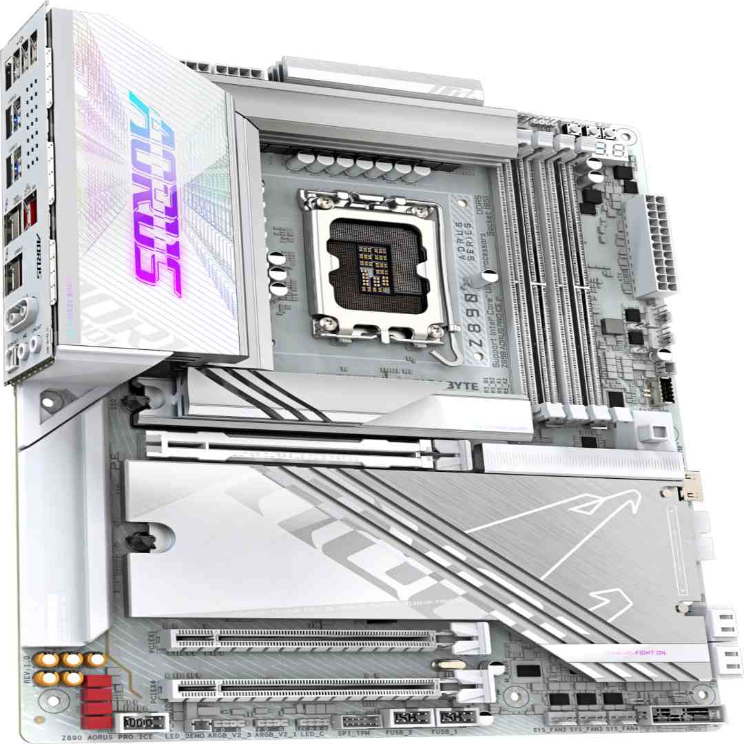 GIGABYTE Z890 AORUS PRO ICE Intel Socket 1851 ATX Motherboard, WiFi 7 (BE200)