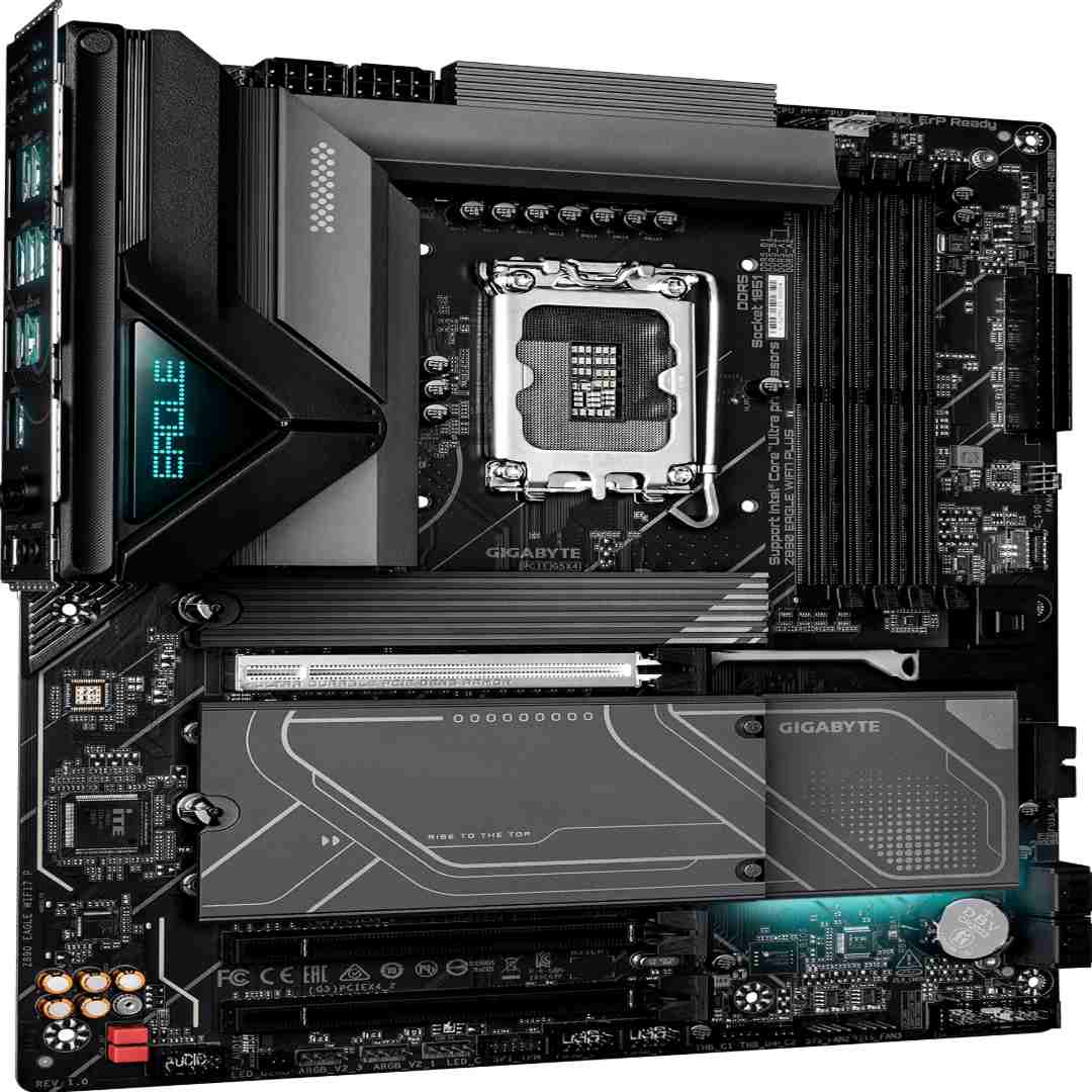 GIGABYTE Z890 EAGLE WIFI7 PLUS Intel Socket 1851 ATX Motherboard, BE200 WiFi 7