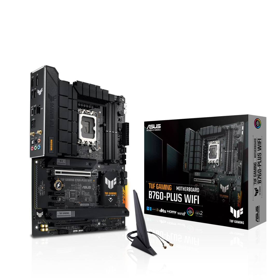 ASUS TUF Gaming B760-Plus WiFi Intel LGA1700 ATX Motherboard, DDR5