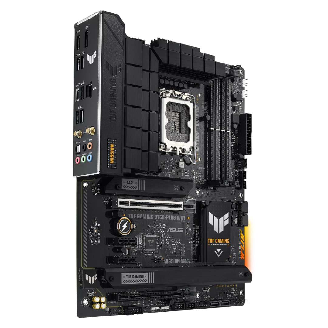 ASUS TUF Gaming B760-Plus WiFi Intel LGA1700 ATX Motherboard, DDR5