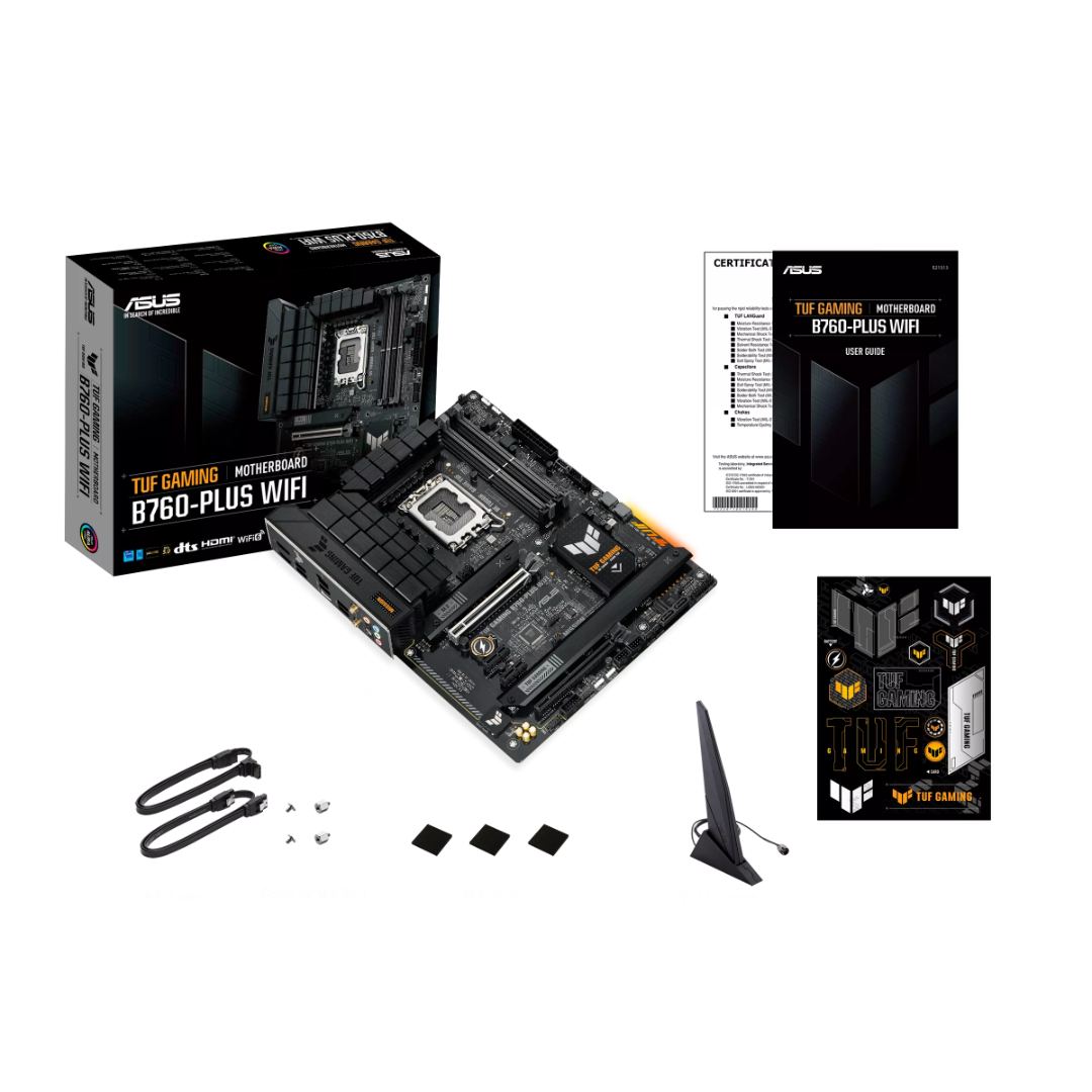 ASUS TUF Gaming B760-Plus WiFi Intel LGA1700 ATX Motherboard, DDR5