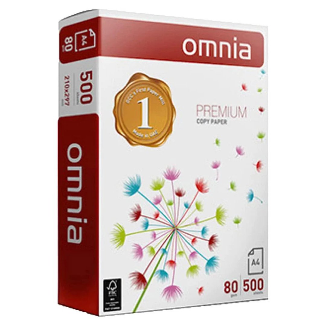 Omnia Paper A4 - 80g, 500 Sheet