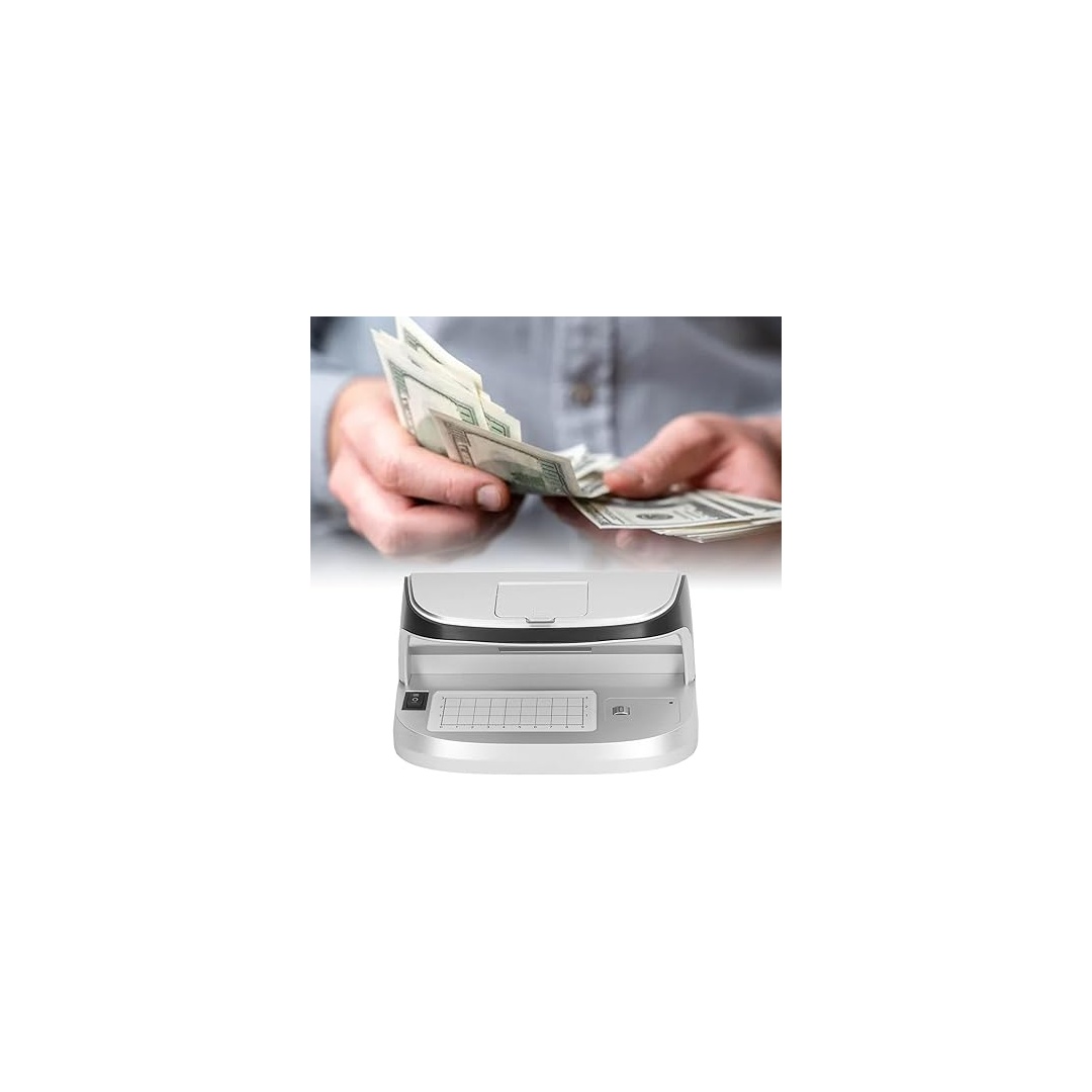 Multifunction Automatic Counterfeit Money Detector – UV, MG & IR Verification