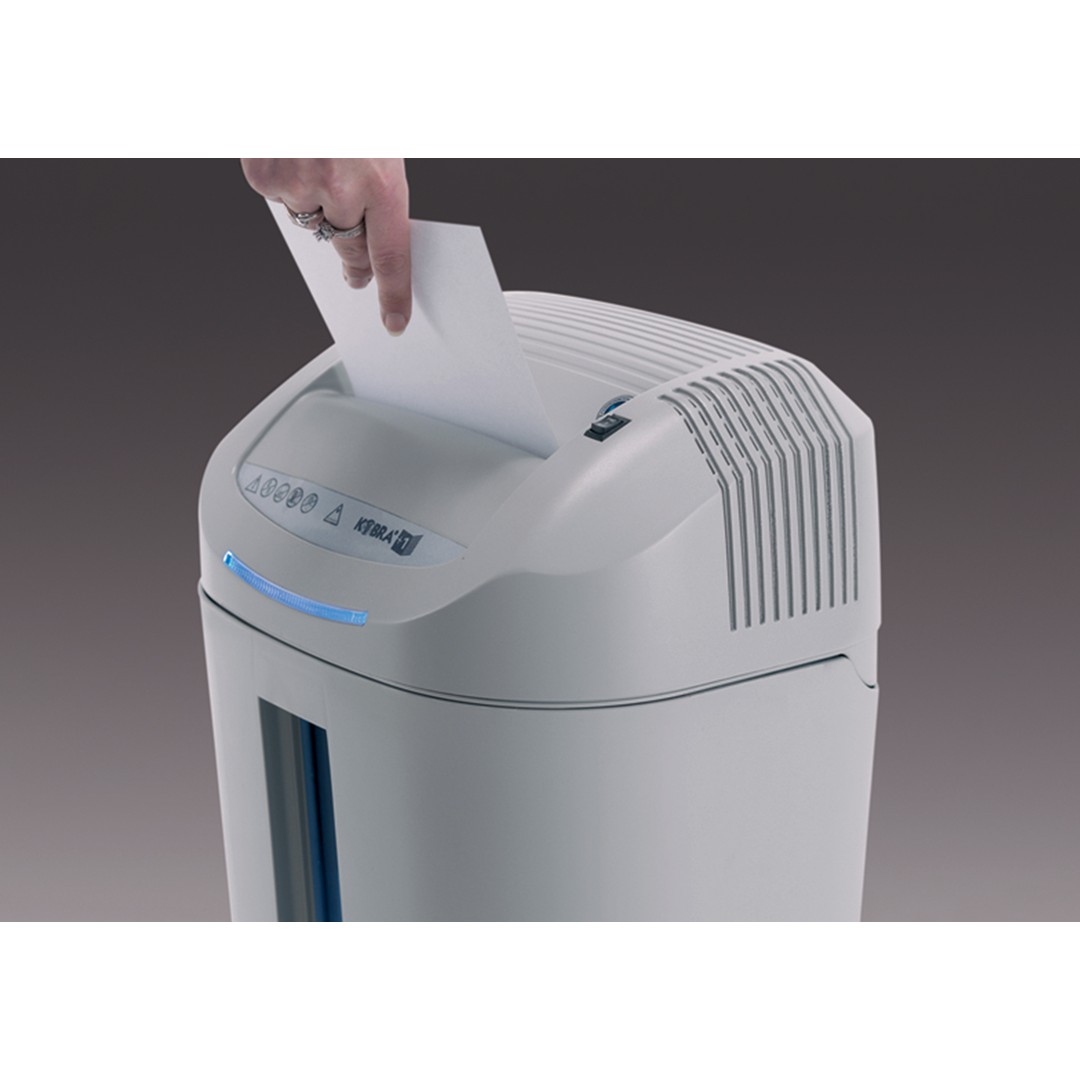 Kobra +1 CC4 Cross-Cut Paper Shredder, 10/12 Sheet Capacity, Made in Italy