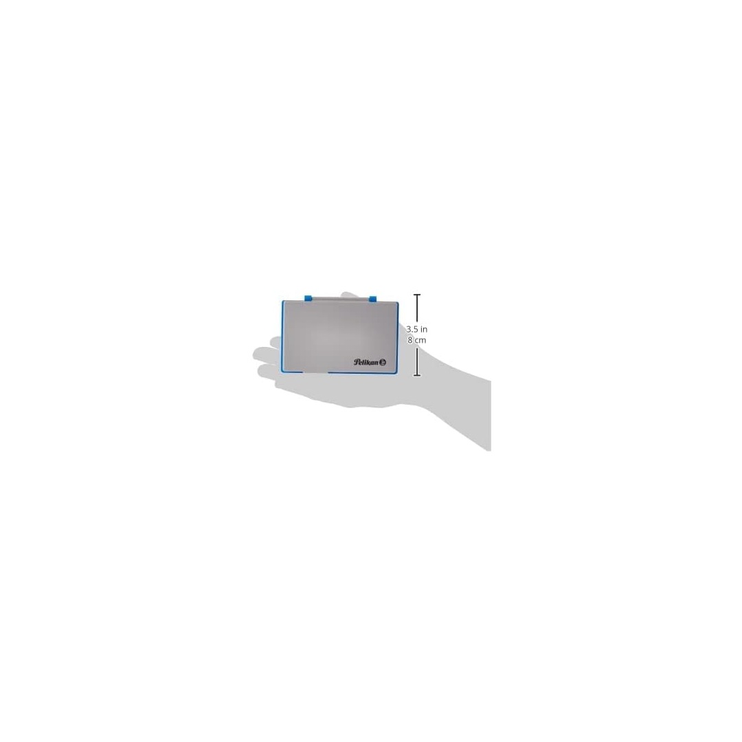 Pelikan Stamp Pad No. 2, Plastic Case – Blue Ink (11x7 cm)