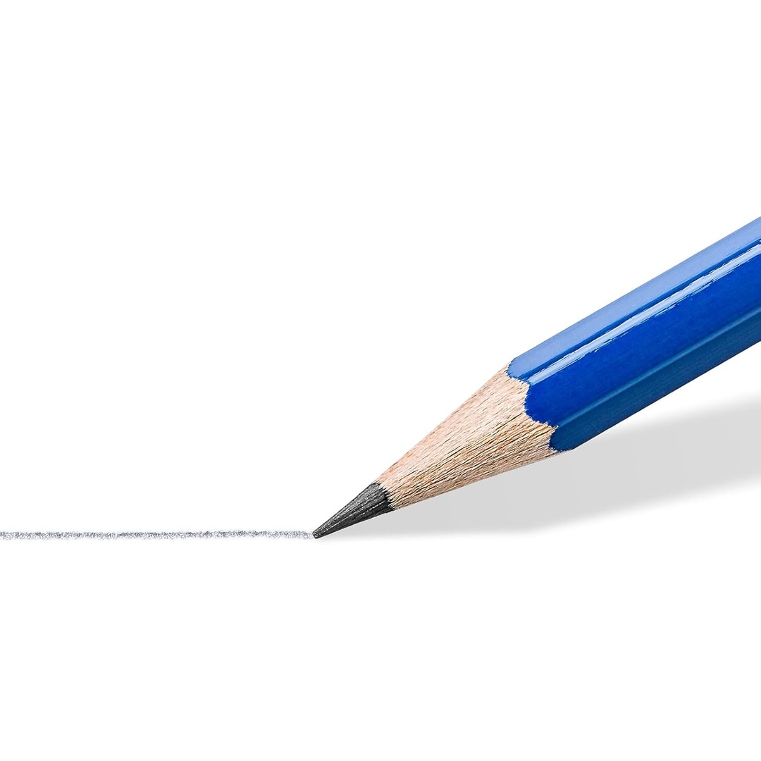 Staedtler Noris 132 HB Pencils with Eraser (Box of 12)