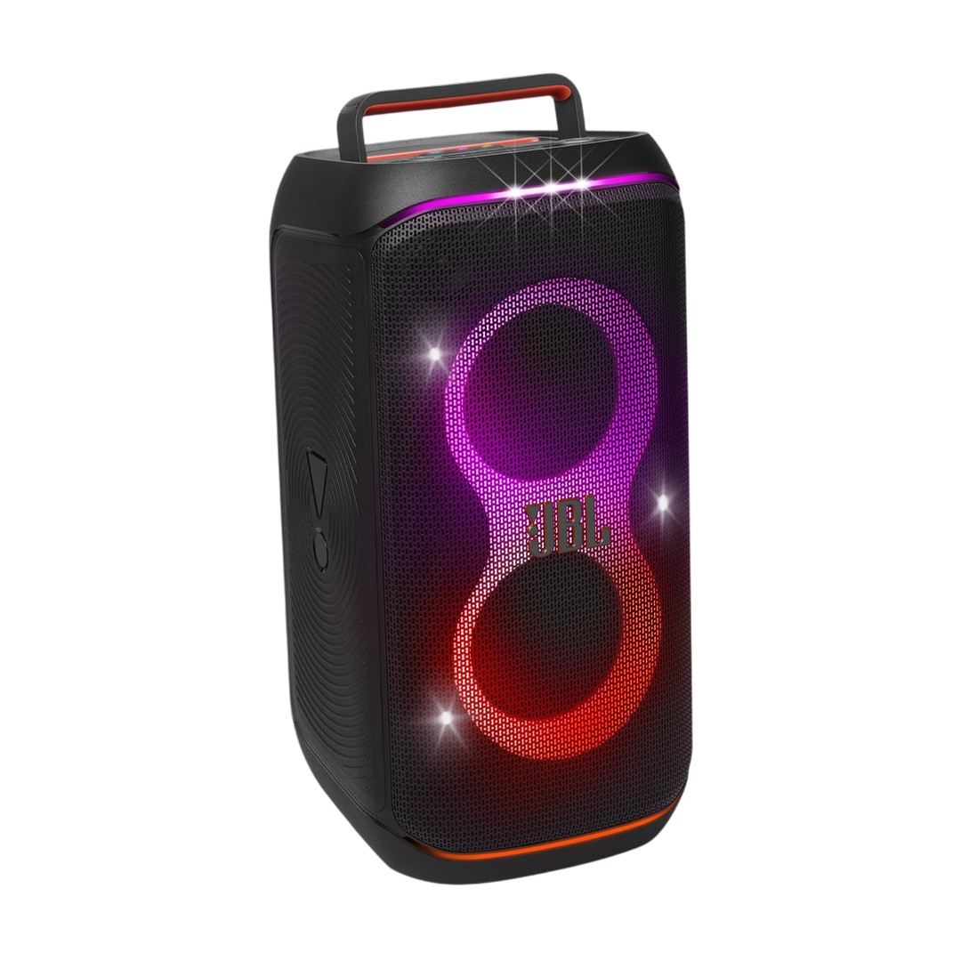 JBL PartyBox Stage 320 Portable Party Speaker with 240W Sound, Light Show, Wheels and 18-Hour Battery