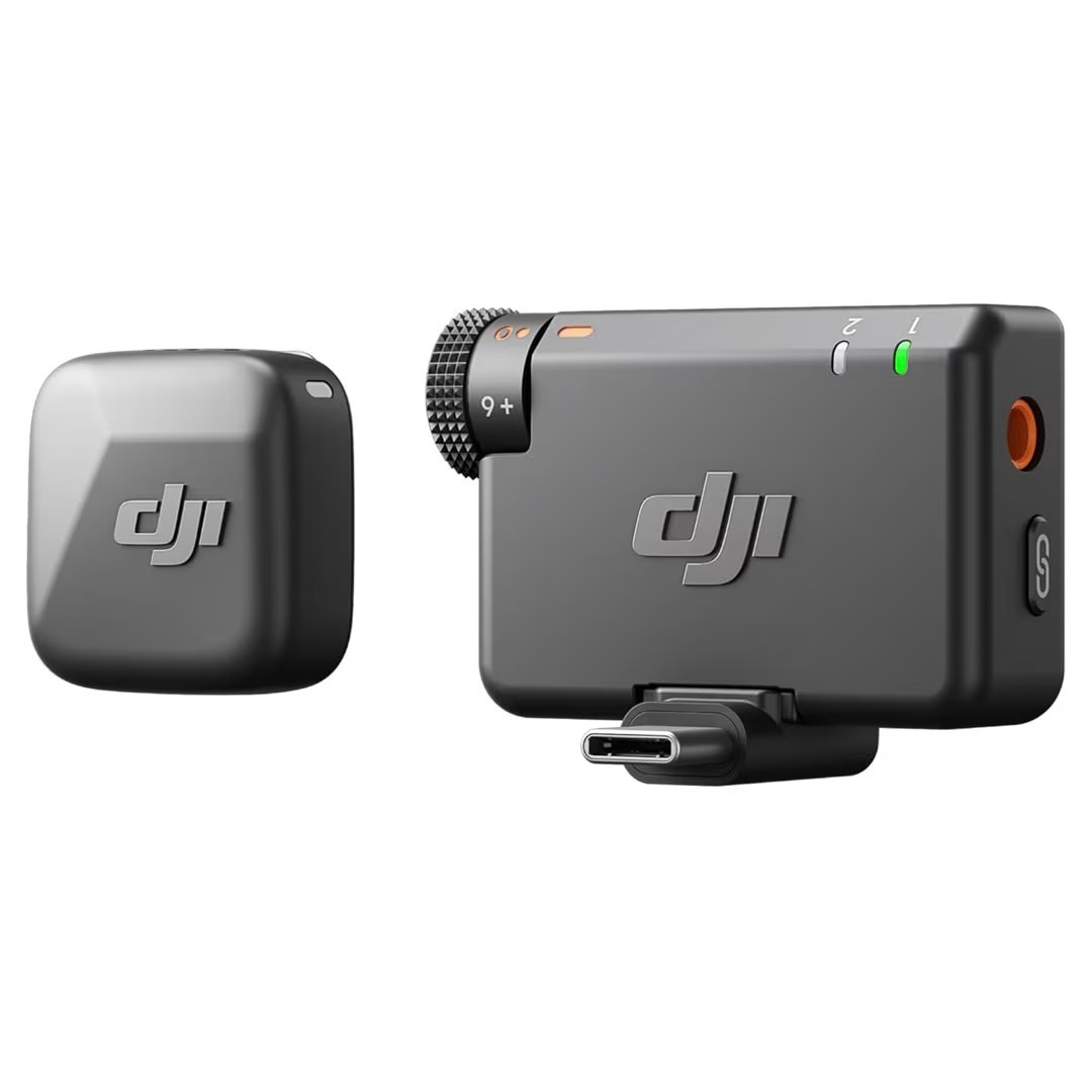 DJI Mic Mini Wireless Lavalier Microphone (1 TX + 1 RX)
