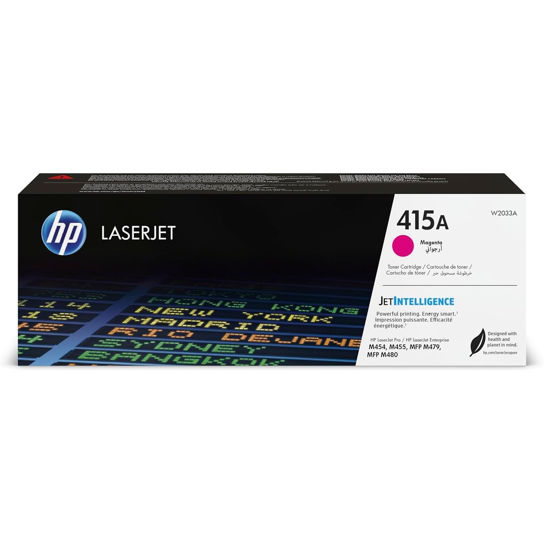 HP 415A Magenta Original Toner Cartridge (W2033A) – Genuine HP Toner