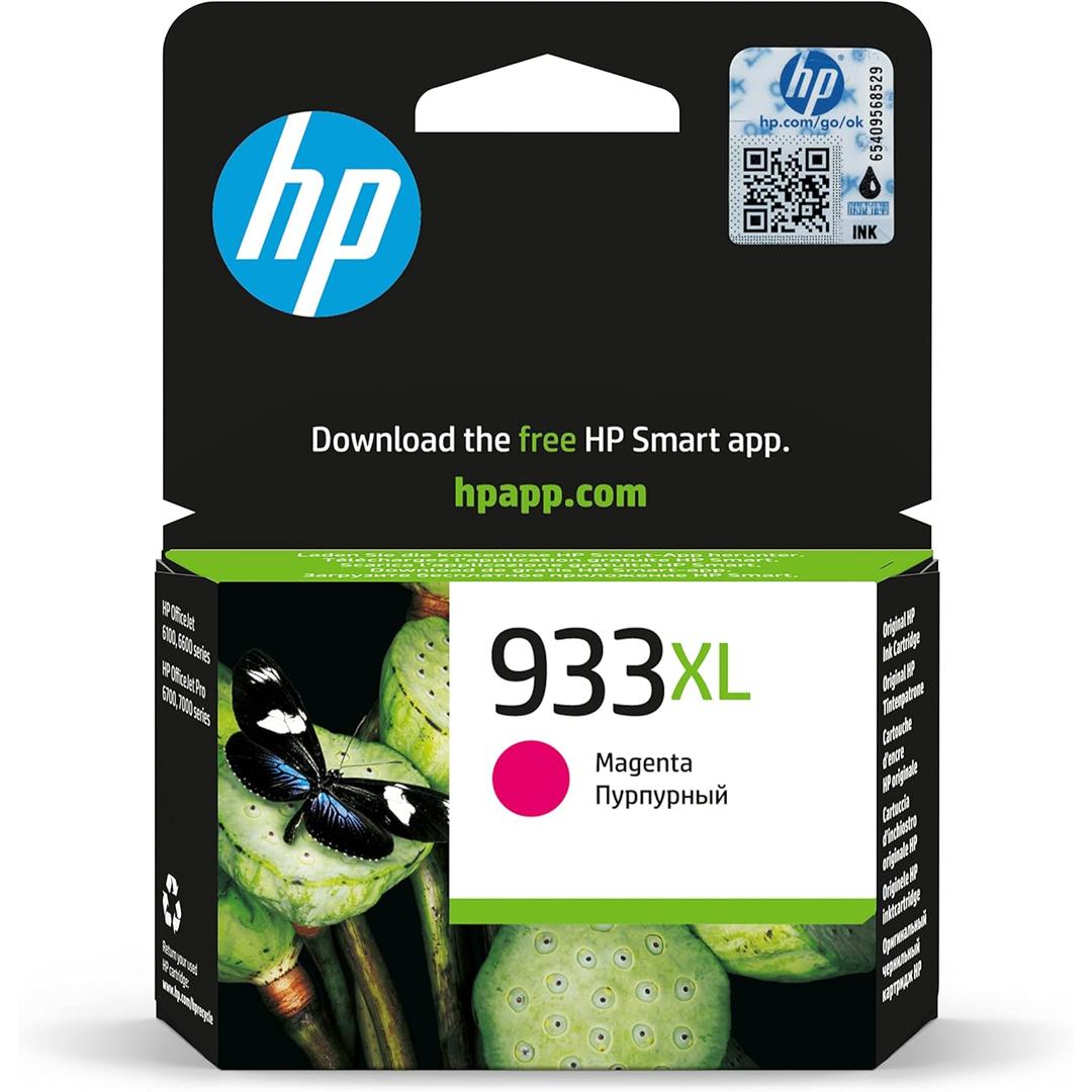 HP 933XL Magenta High Yield Original Ink Cartridge (CN055AE) – Genuine HP Ink