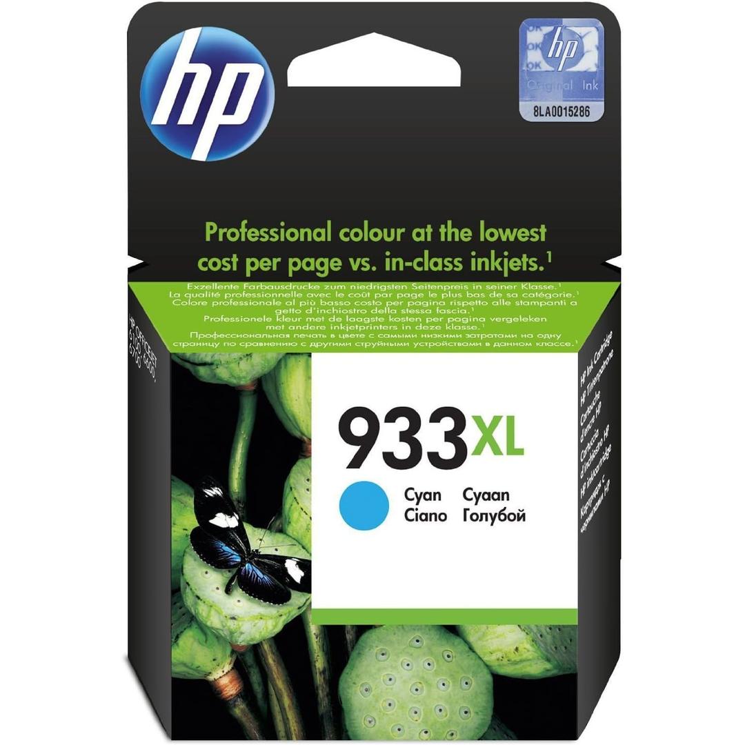 HP 933XL Cyan High Yield Original Ink Cartridge (CN054AE) – Genuine HP Ink