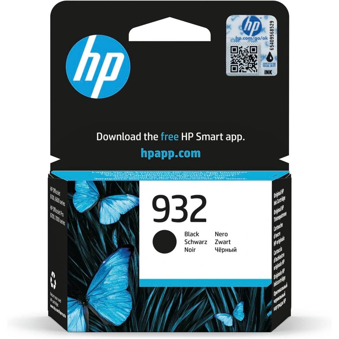 HP 932 Black Original Ink Cartridge (CN057AE) – Genuine HP Ink