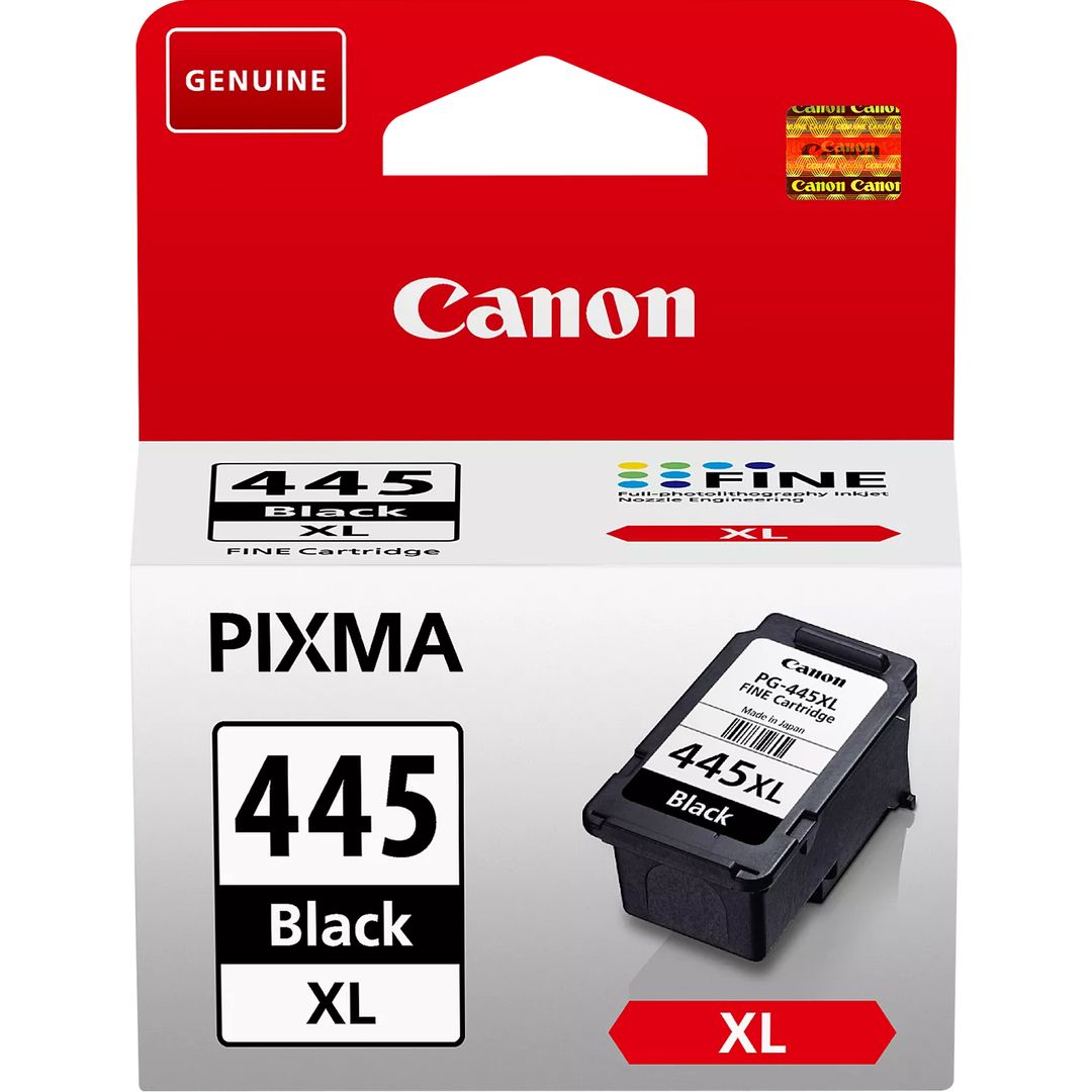 Canon PG-445XL Black High Yield Original Ink Cartridge – Genuine Canon Ink