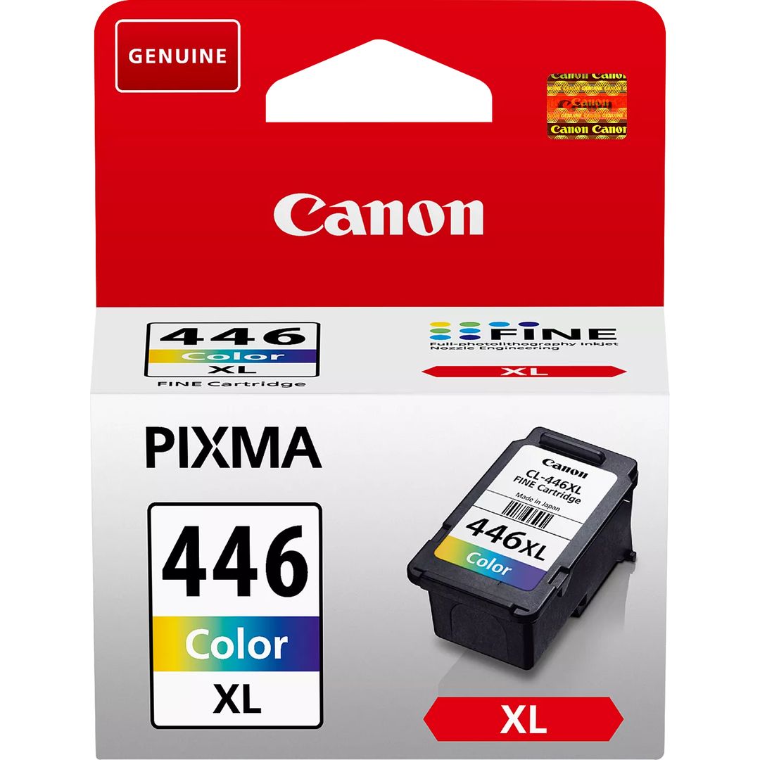 Canon CL-446XL Color High Yield Original Ink Cartridge – Genuine Canon Ink