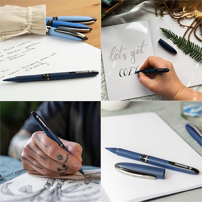Schneider One Business Rollerball Pen – 0.6mm Waterproof Document Ink