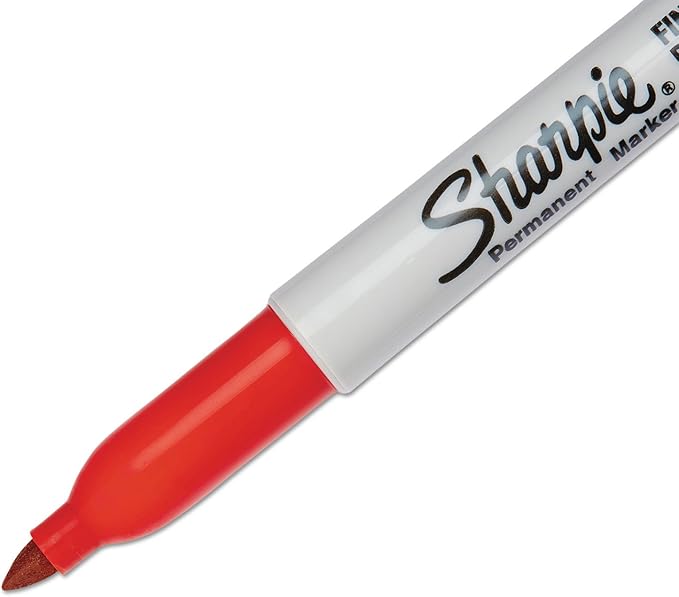 Sharpie 30002 Fine Point Permanent Marker – Red