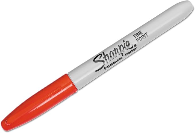 Sharpie 30002 Fine Point Permanent Marker – Red