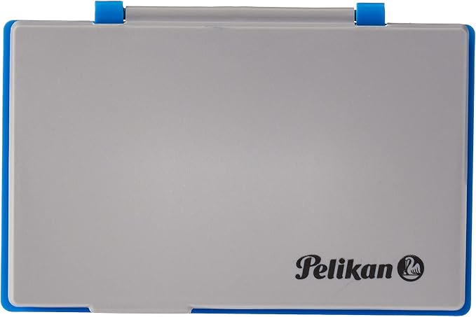 Pelikan Stamp Pad No. 2, Plastic Case – Blue Ink (11x7 cm)